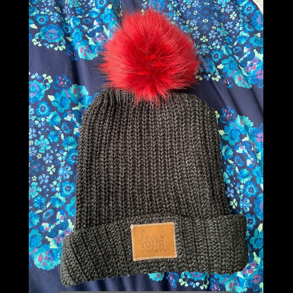 Love Your Melon Pom Beanie